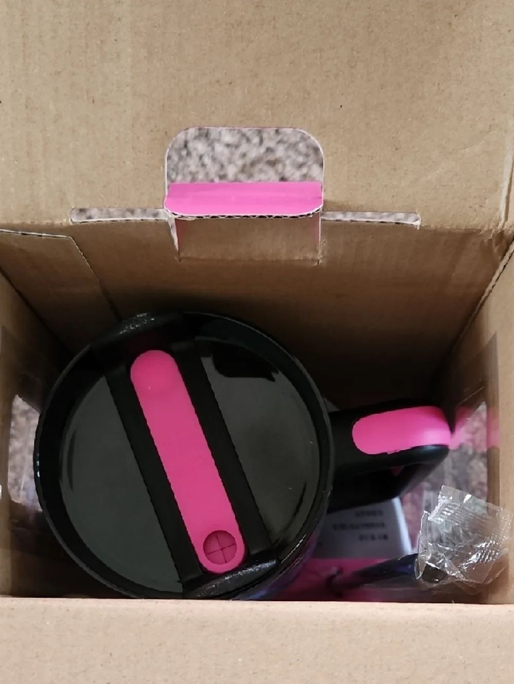 Barbie x Stanley Black Starry Travel Tumbler - Pink & Black - Picture 3 of 5